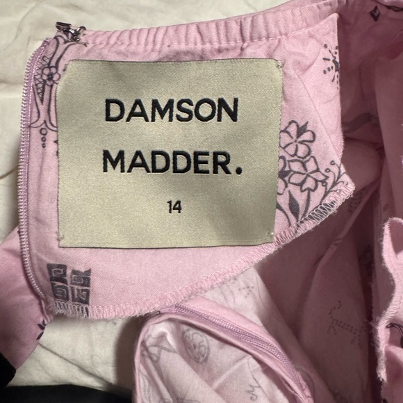 Pink Women's Blouse with Black Accents - Picture 4 of 4